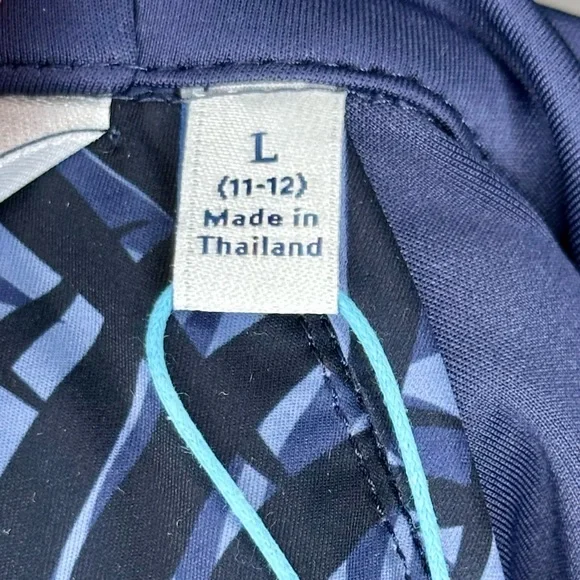 NWT Boy's Peter Millar Weld Hybrid 1/4 Zip Hoodie Navy Size Large - Picture 7 of 12